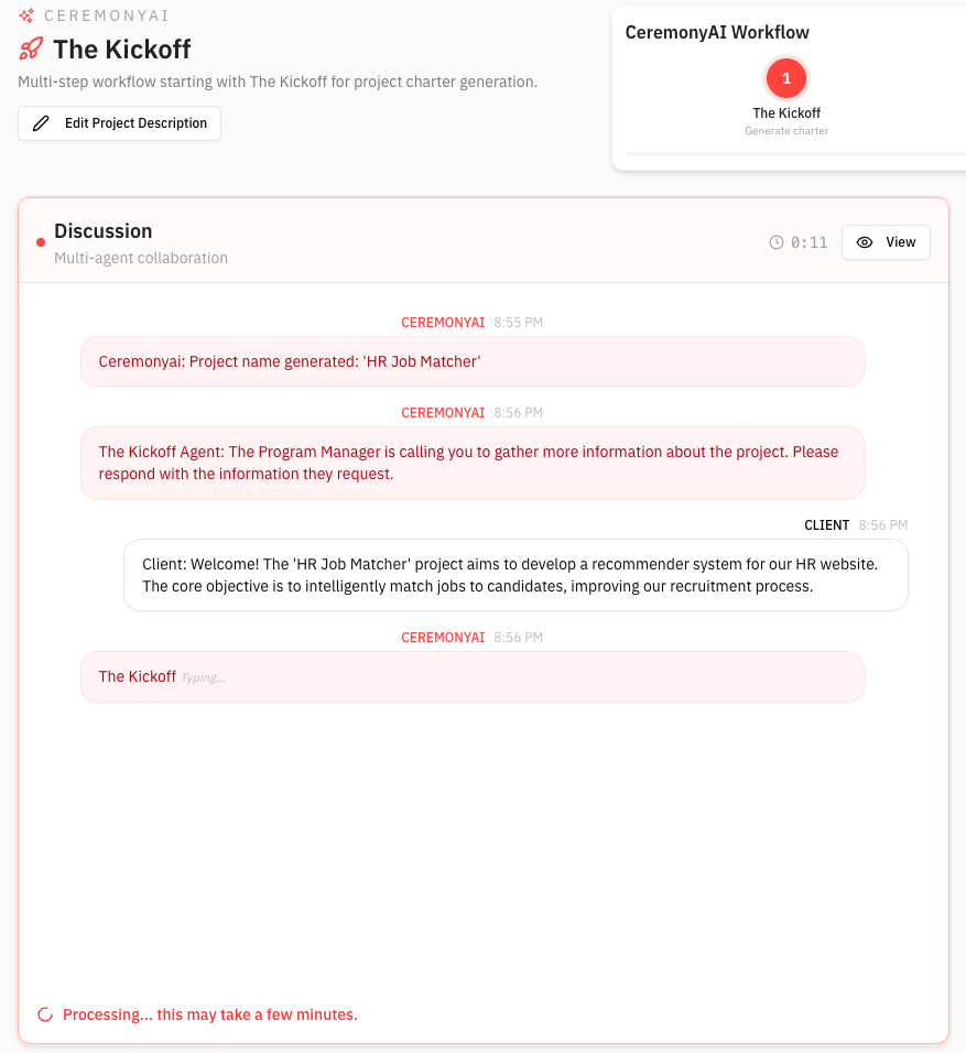 Agent Discussion & Collaboration